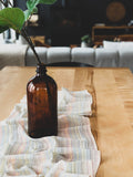 100% Cotton Rainbow Striped Table Runner 16x76 Inch